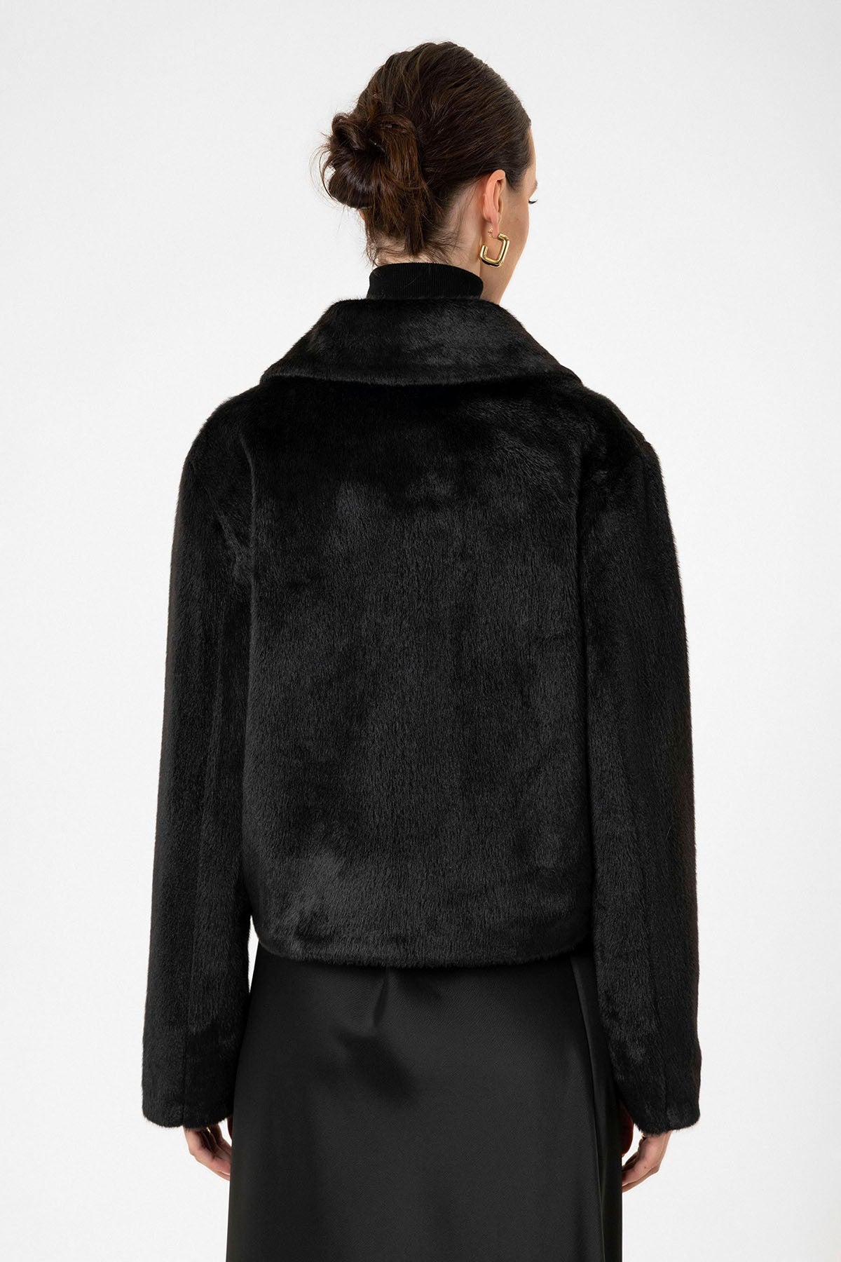 Antioch Women's Faux Fur Crop Jacket