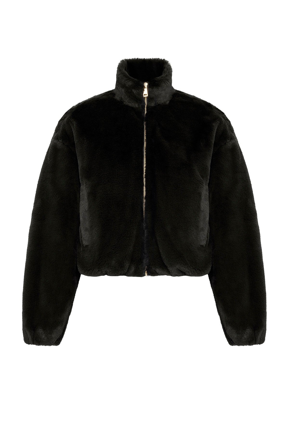 Antioch Women's Elastic-Waist Faux Fur Coat