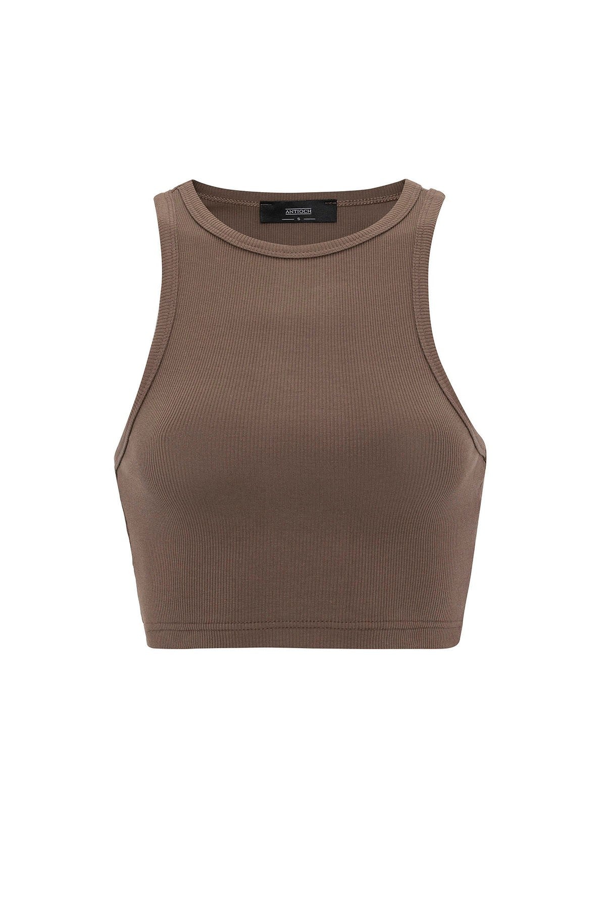 Antioch Women's Ribbed Crop Tank Top