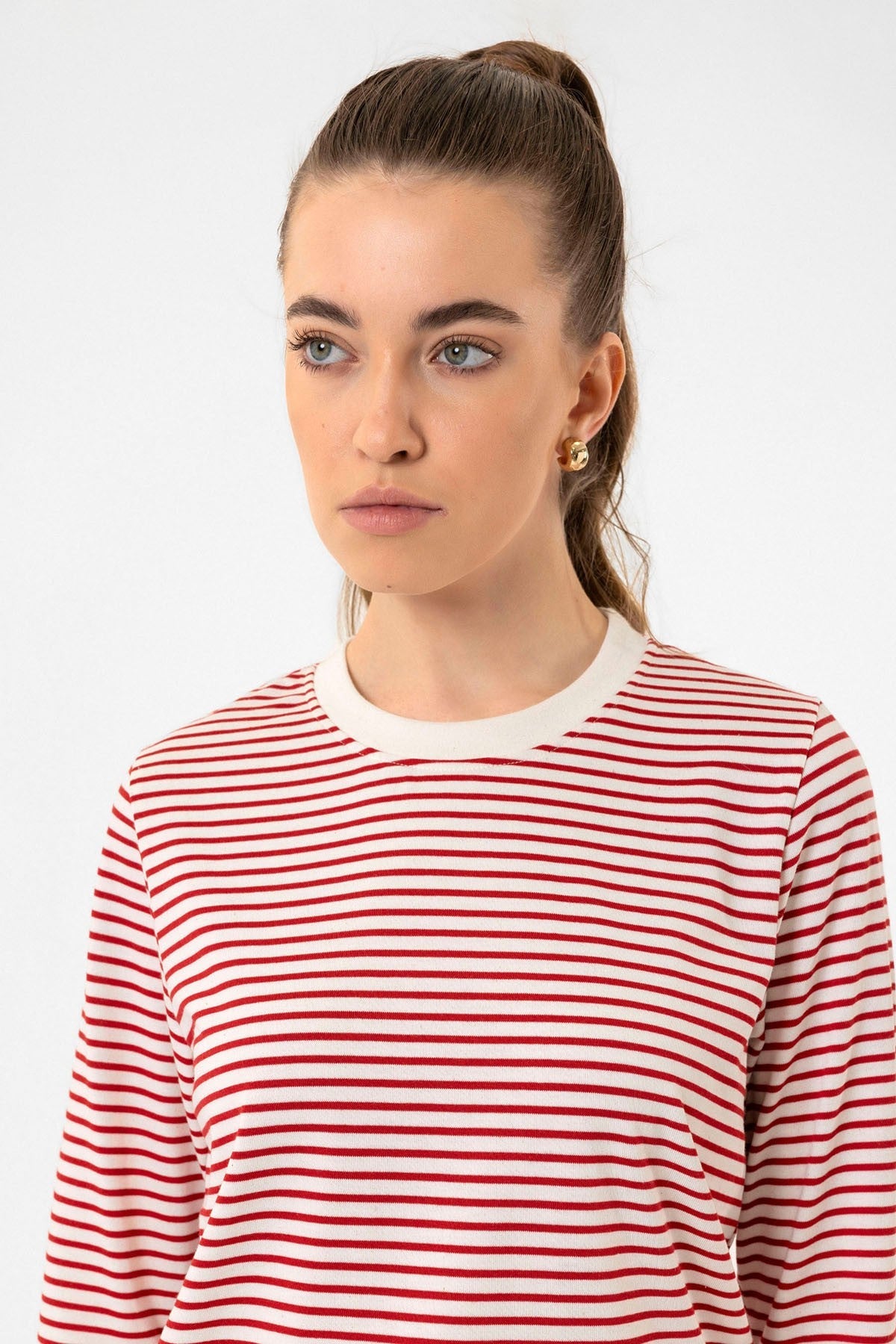 Antioch Women's Striped Seasonal Sweater