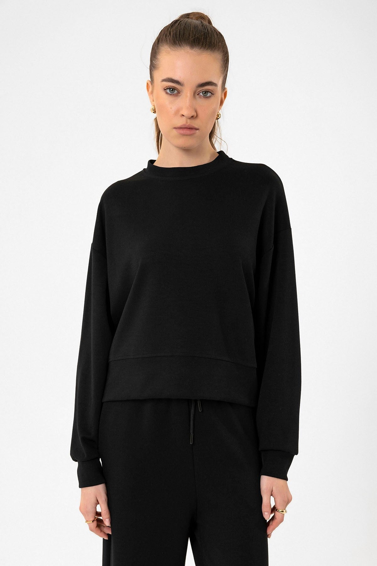Women's Flared-Leg Sweatsuit Set