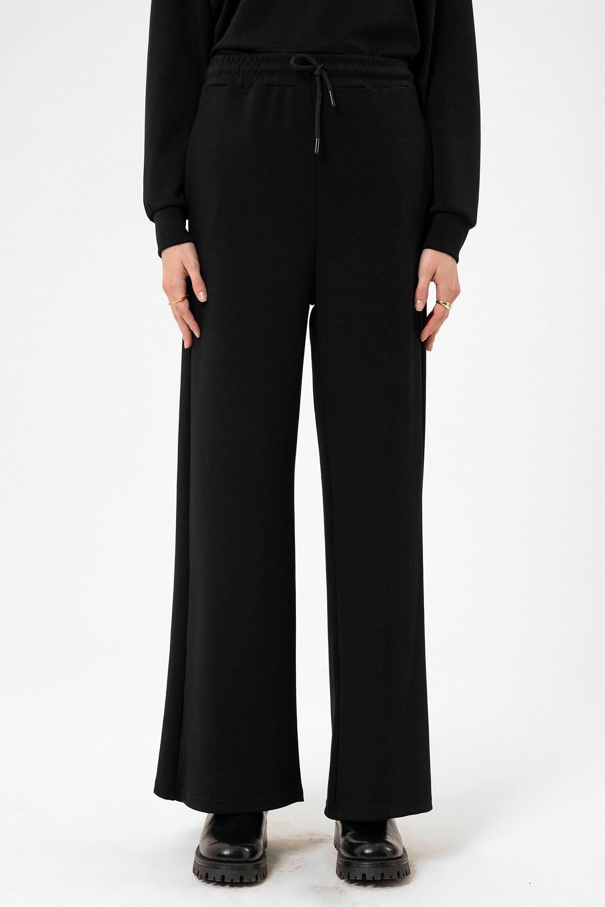 Women's Flared-Leg Sweatsuit Set
