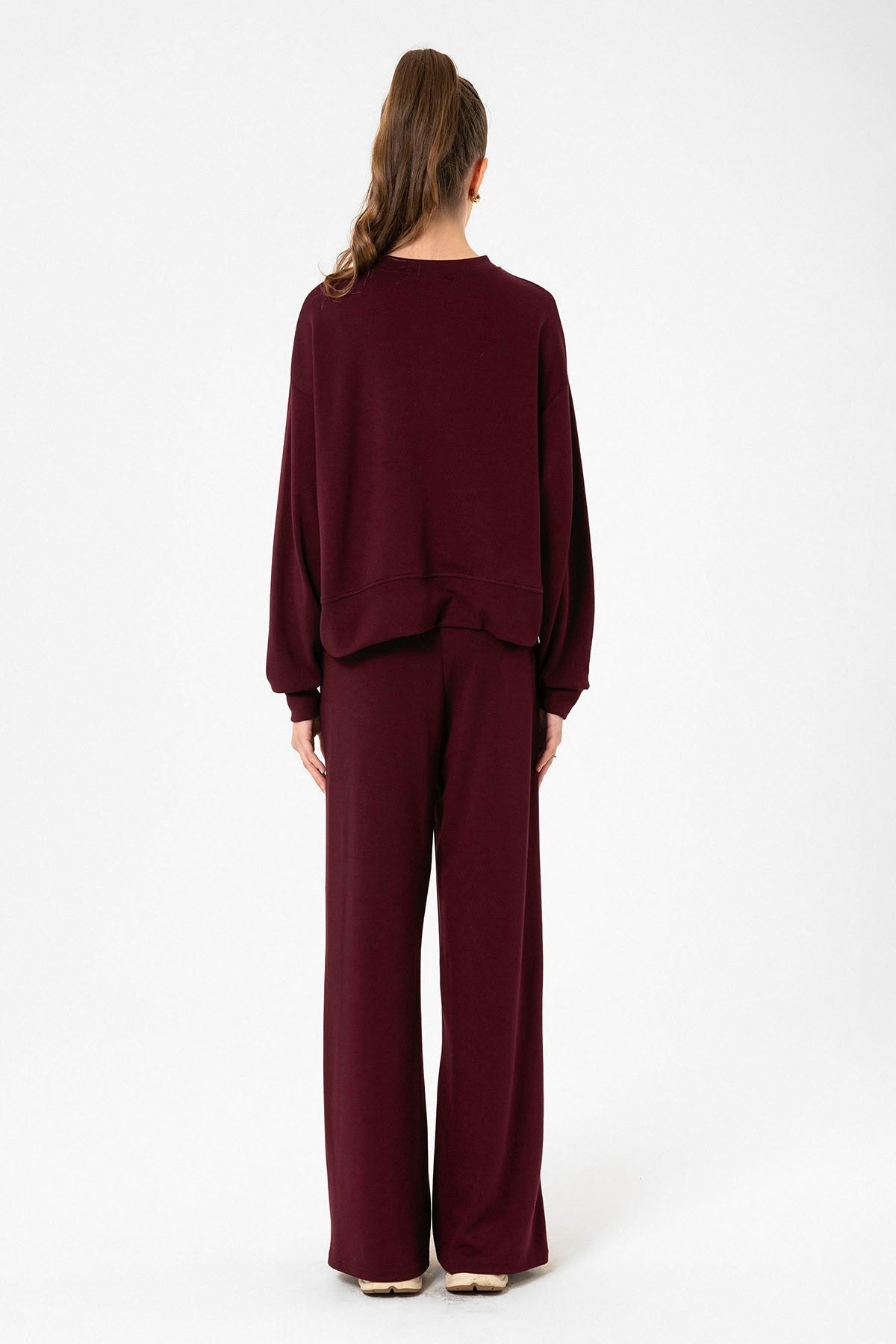 Women's Flared-Leg Sweatsuit Set