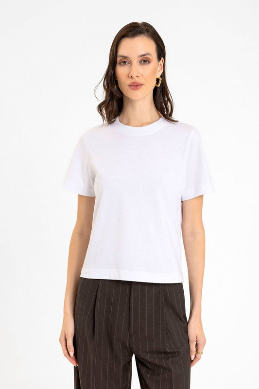 Antioch Women's Crew Neck Basic T-Shirt