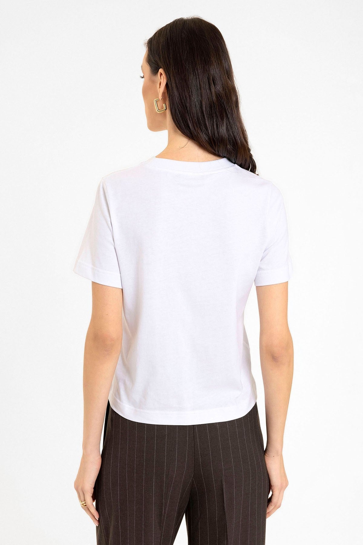 Antioch Women's Crew Neck Basic T-Shirt