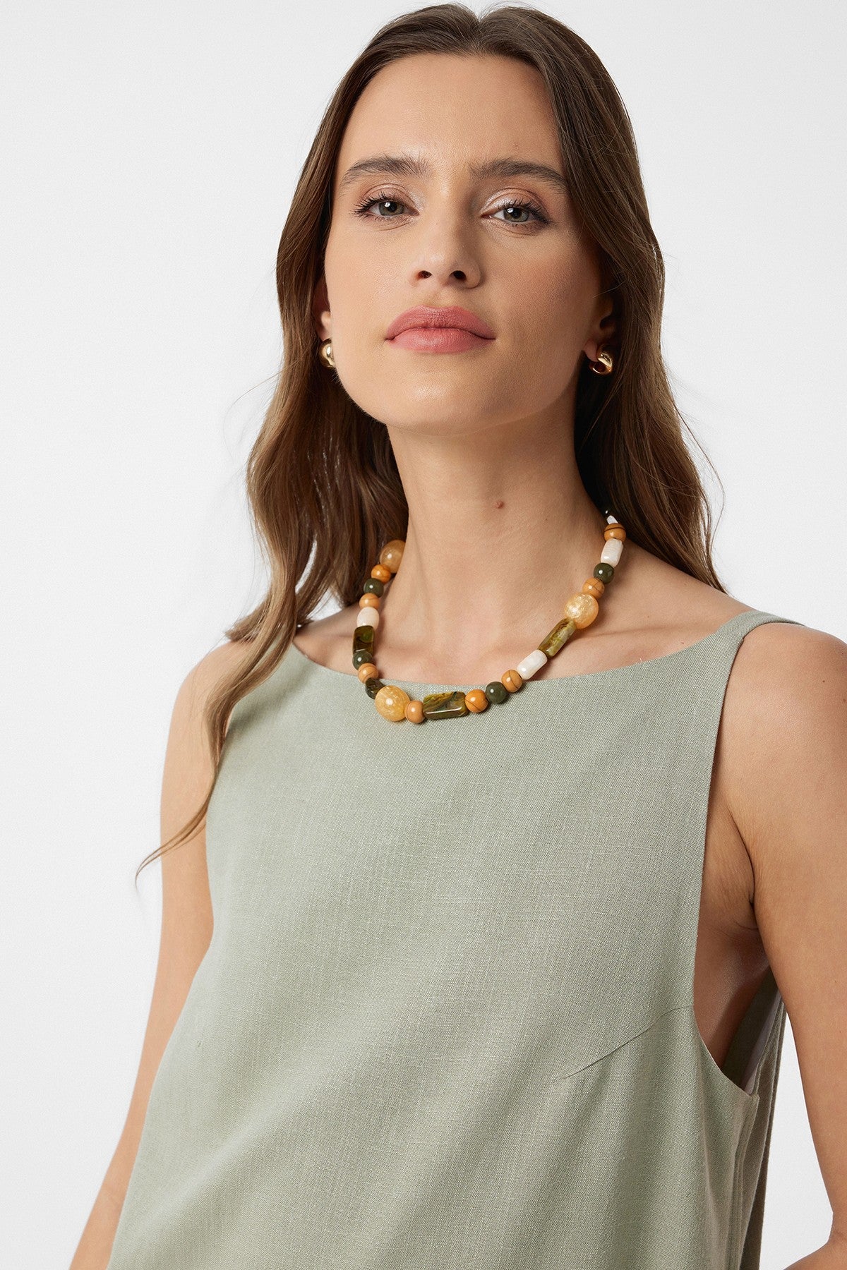 Antioch Linen-Blend Women's Mini Dress