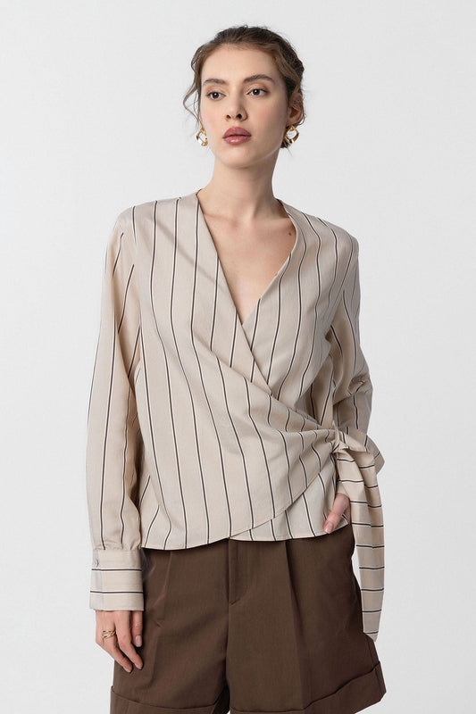 Antioch Draped Kimono Women's Blouse