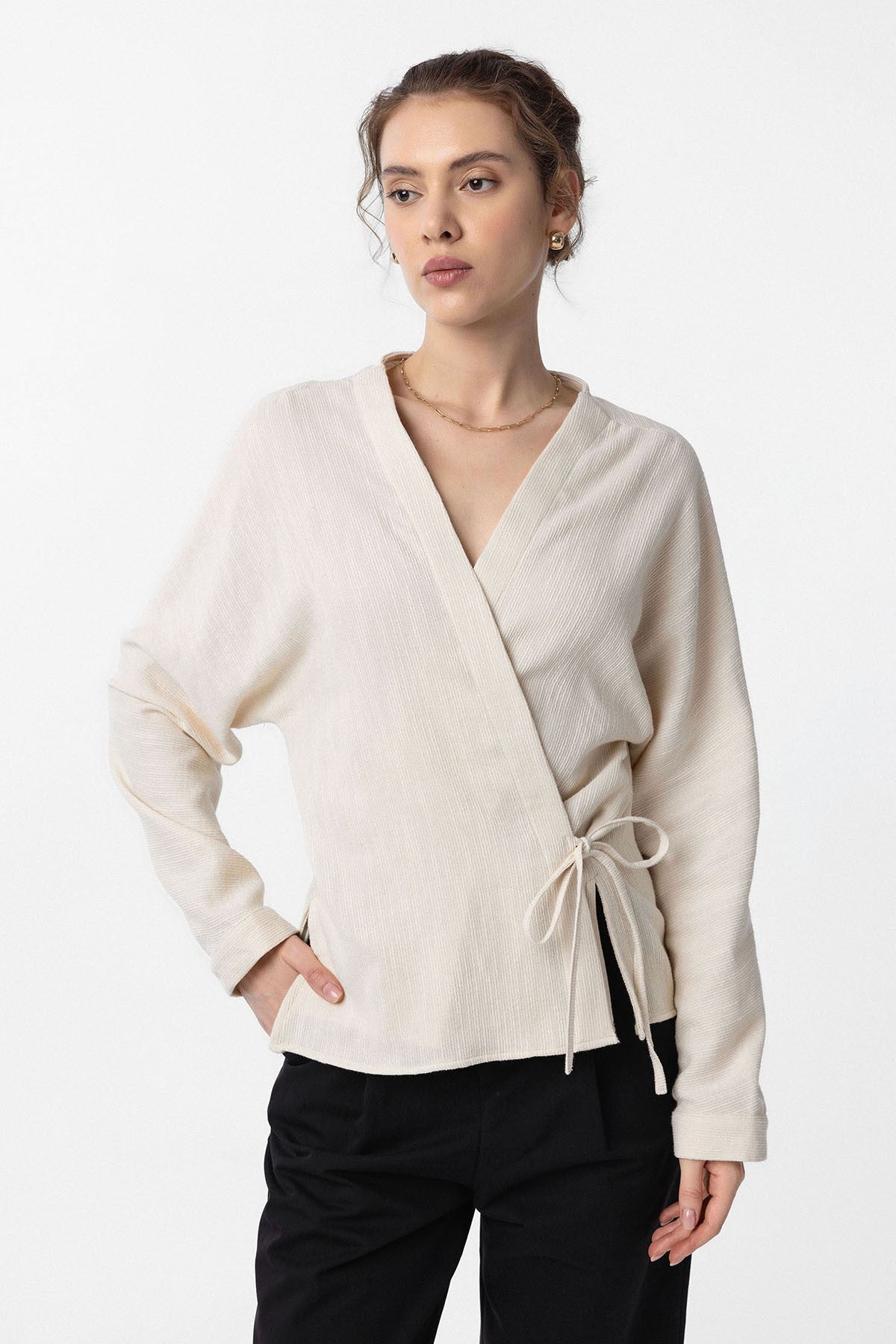 Antioch-Style Kimono Women's Blouse