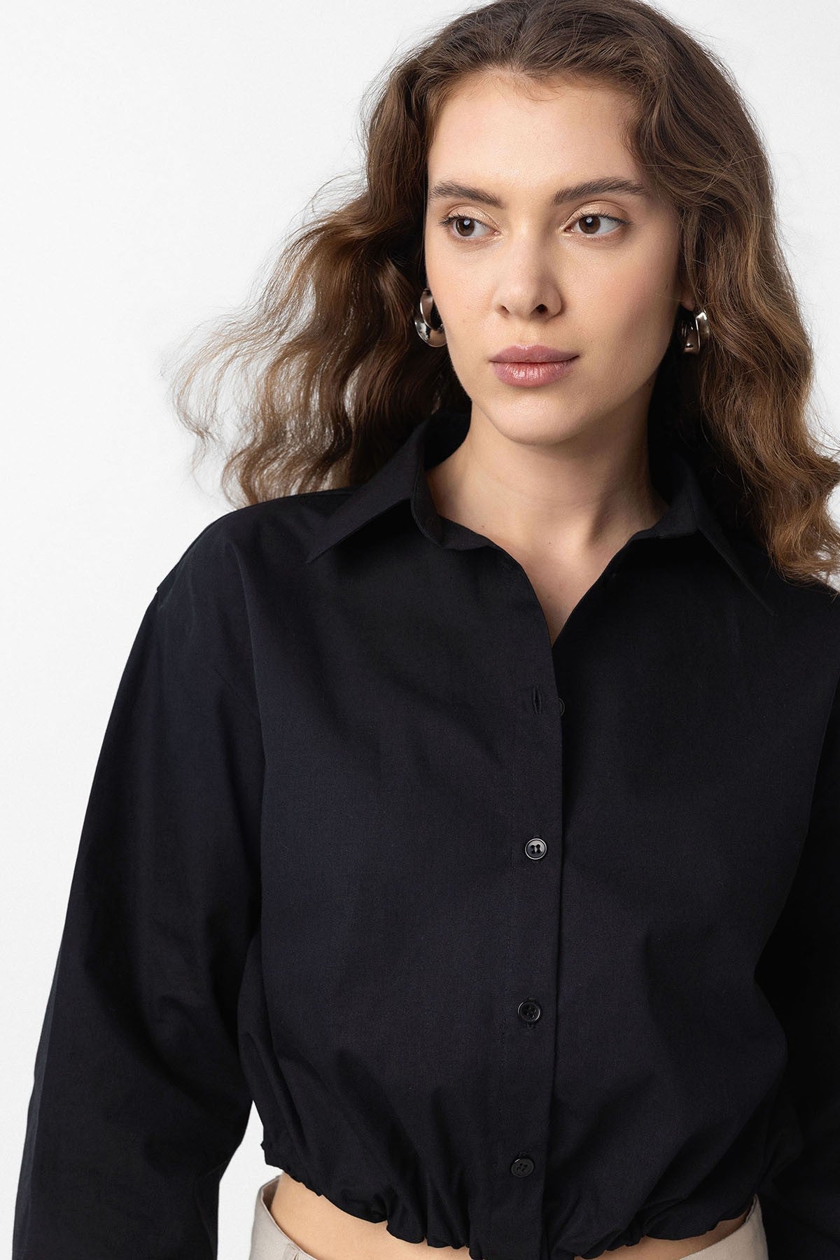 Antioch Crop Poplin Women's Shirt