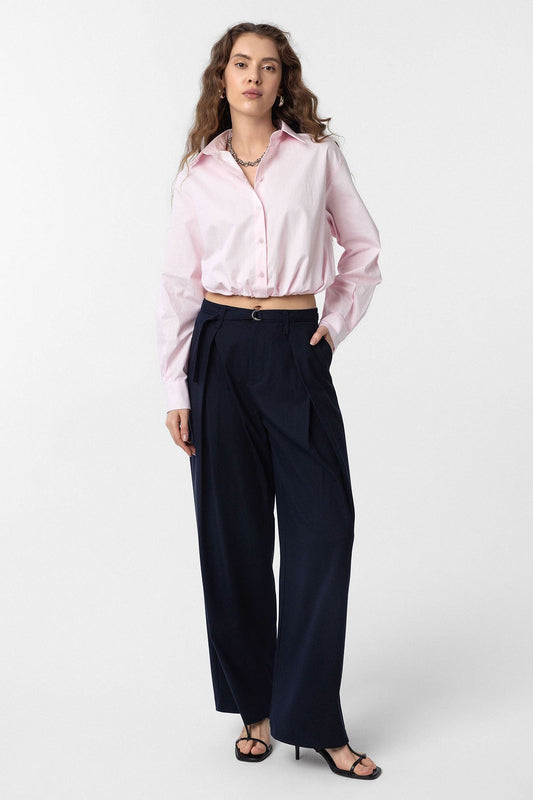 Antioch Crop Poplin Women's Shirt