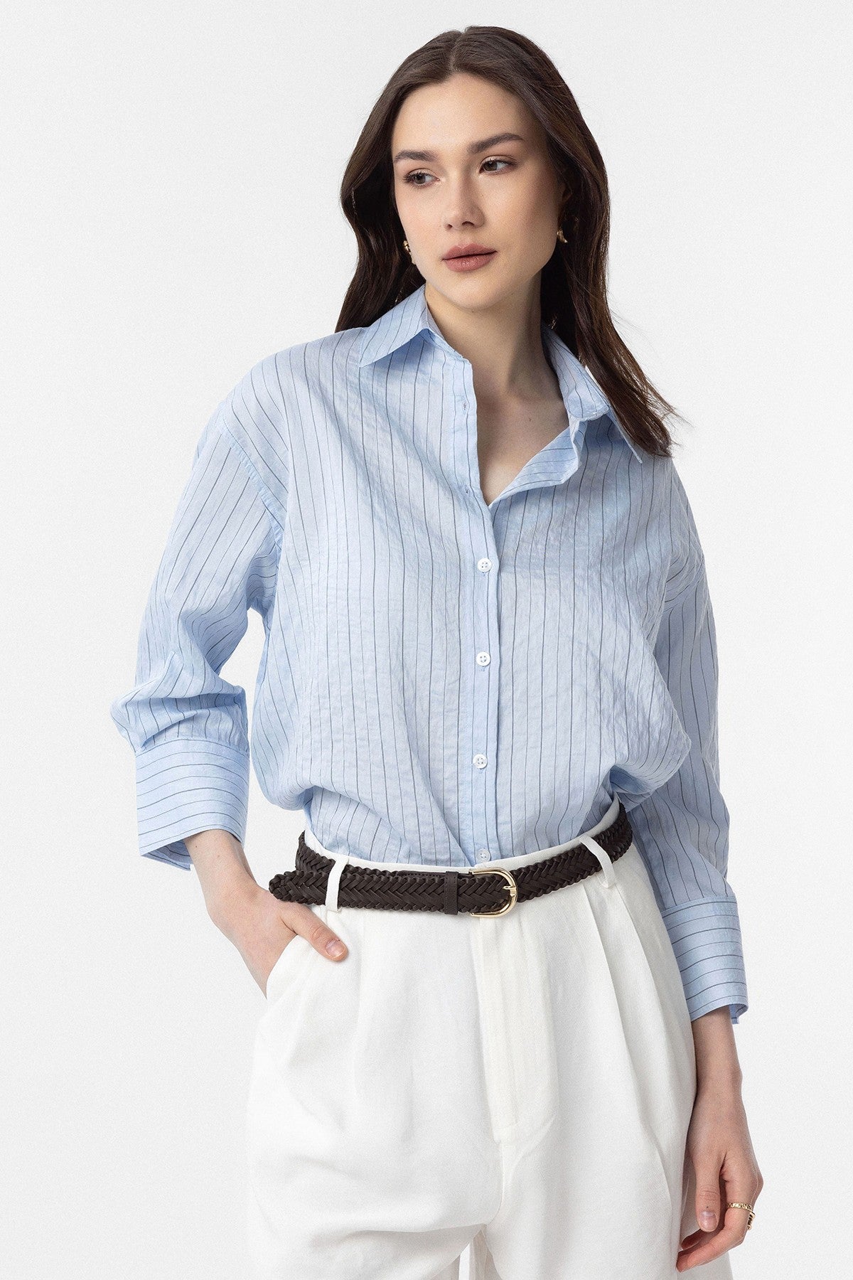 Antioch Striped Women's Shirt