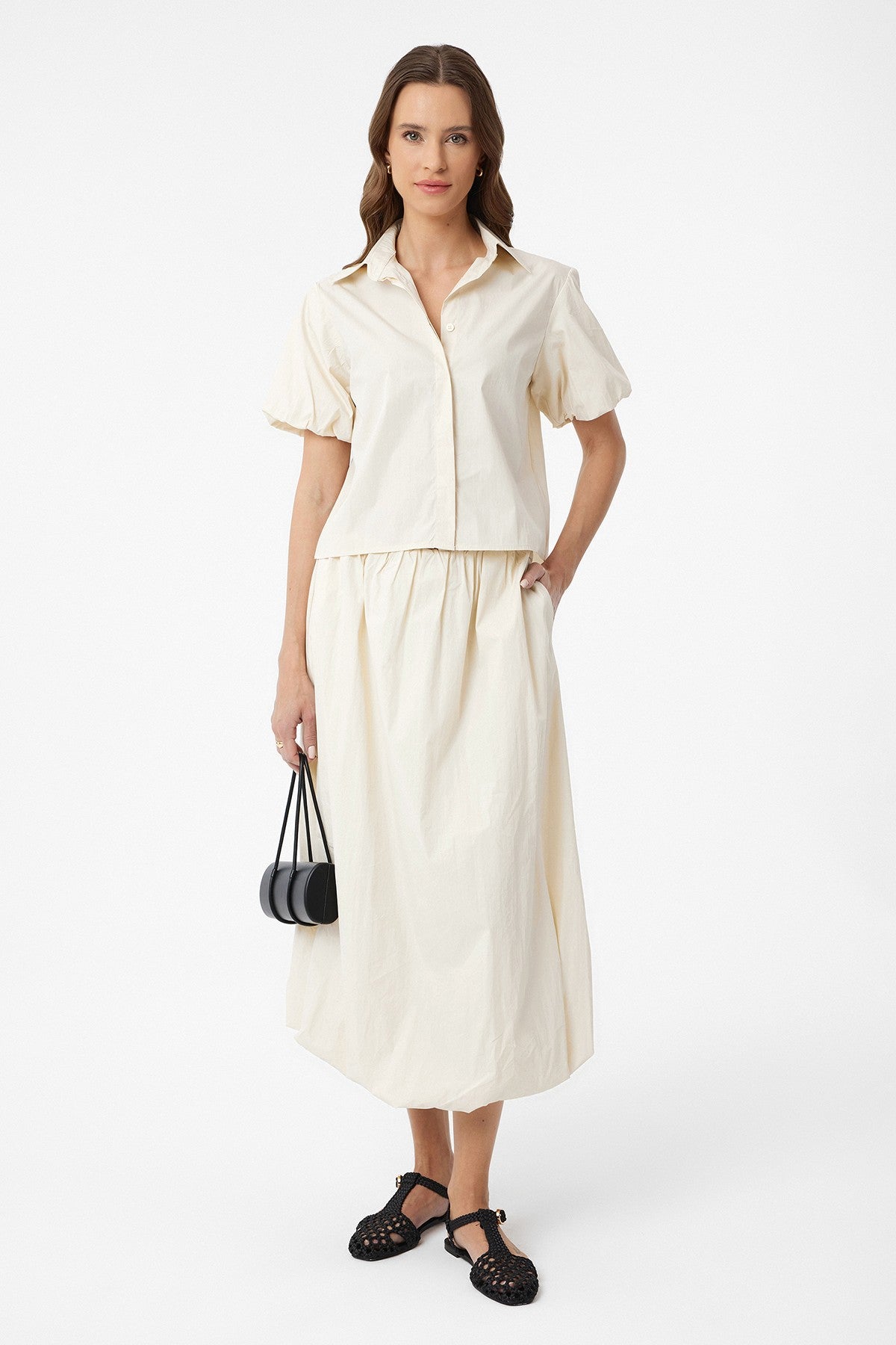 Antioch Women's Puff-Sleeve Shirt