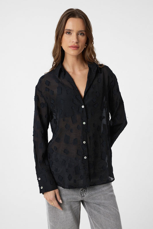 Transparent Shirt with Antioch Pattern