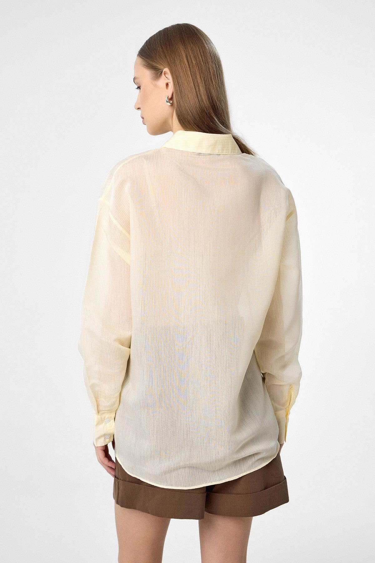 Antioch Relax Fit Striped Long-Sleeve Women's Shirt