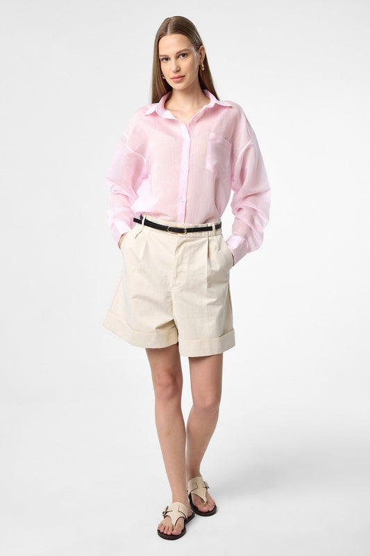Antioch Relax Fit Striped Long-Sleeve Women's Shirt