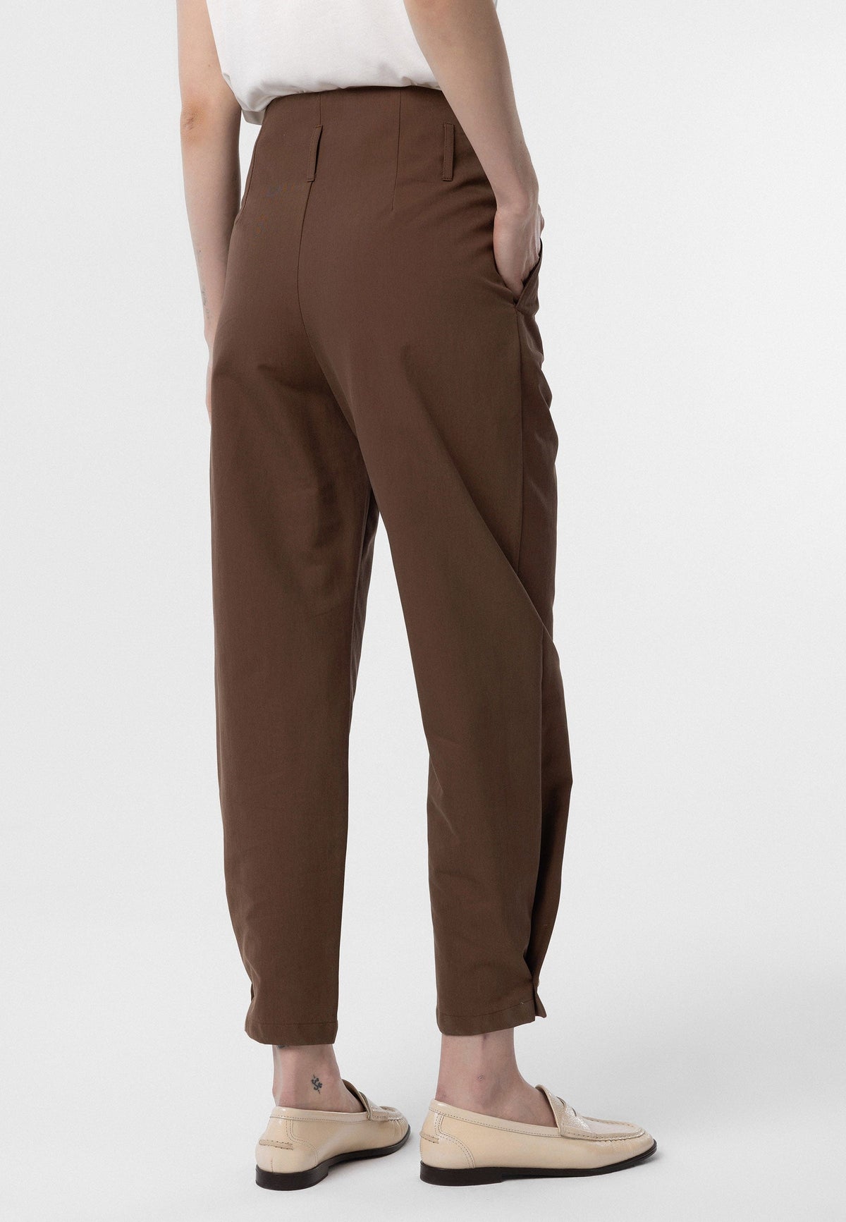 Antioch High-Waisted Button-Front Women's Pants