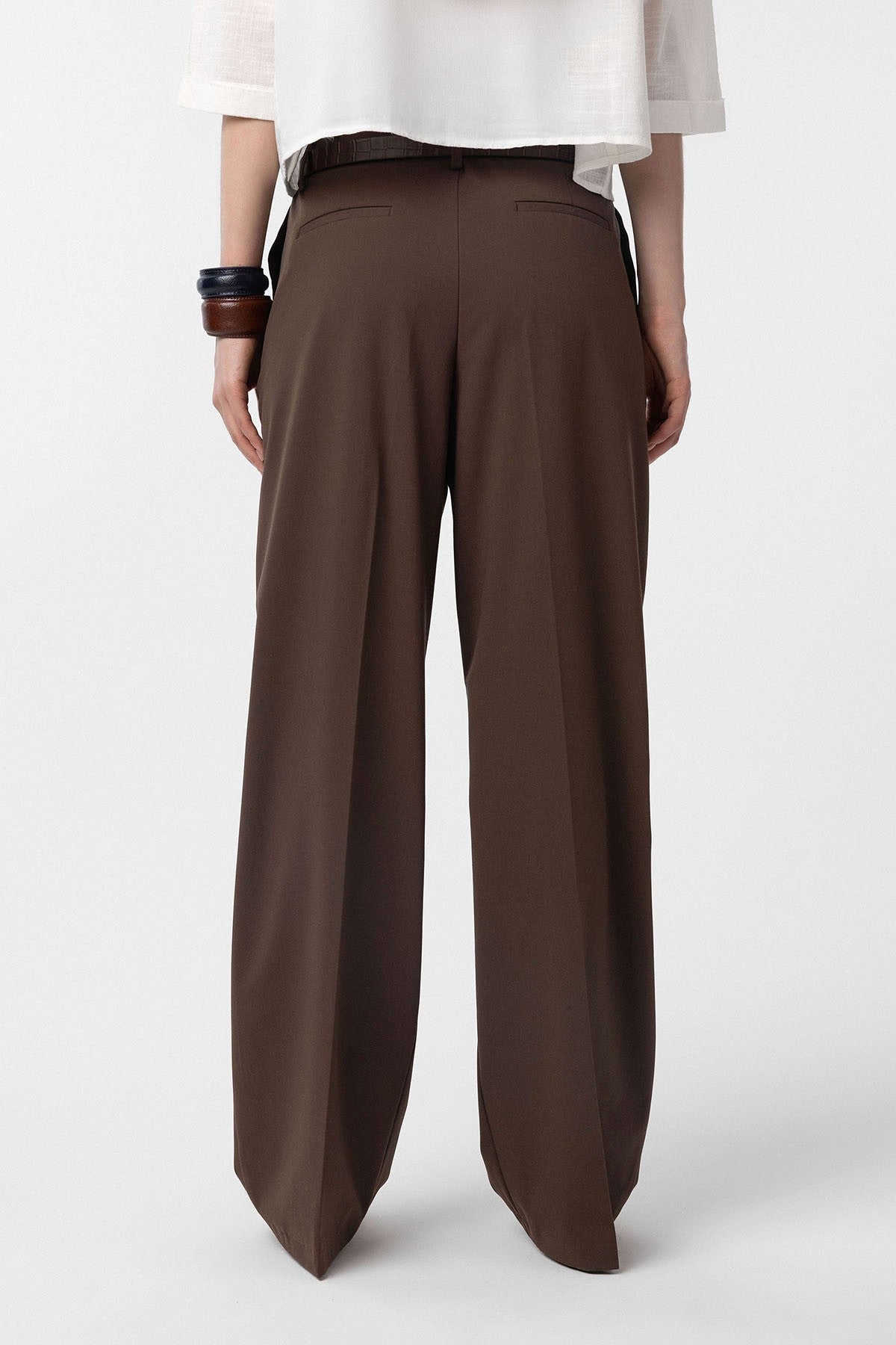 Antioch High-Waisted Pleated Women's Pants