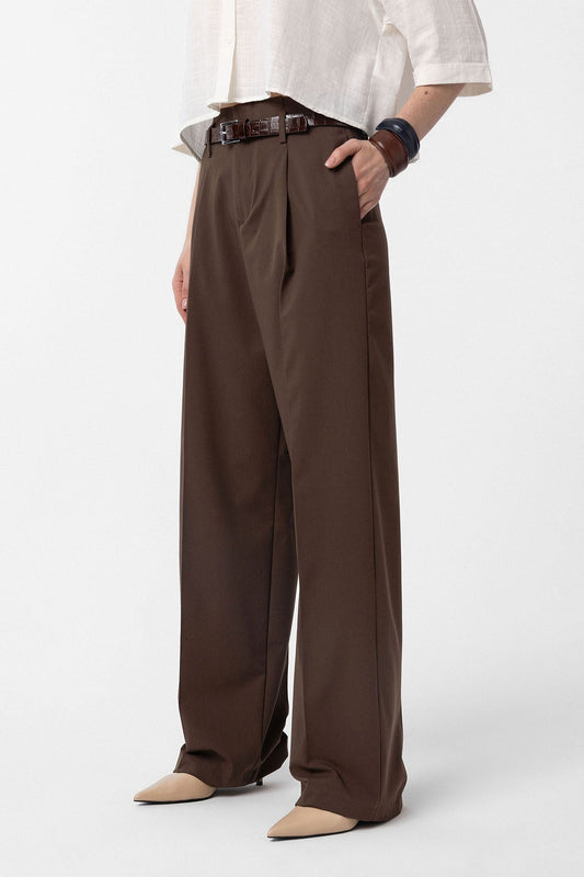 Antioch High-Waisted Pleated Women's Pants