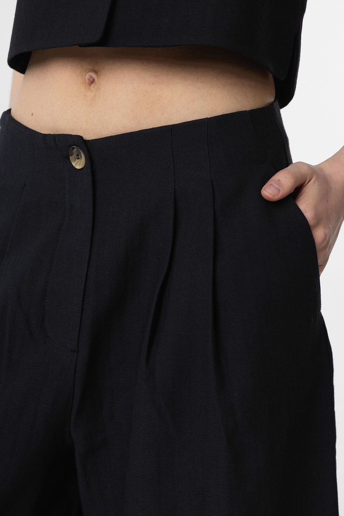 Antioch Women's Linen-Blend Culottes