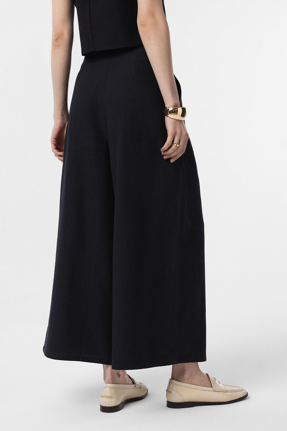 Antioch Women's Linen-Blend Culottes