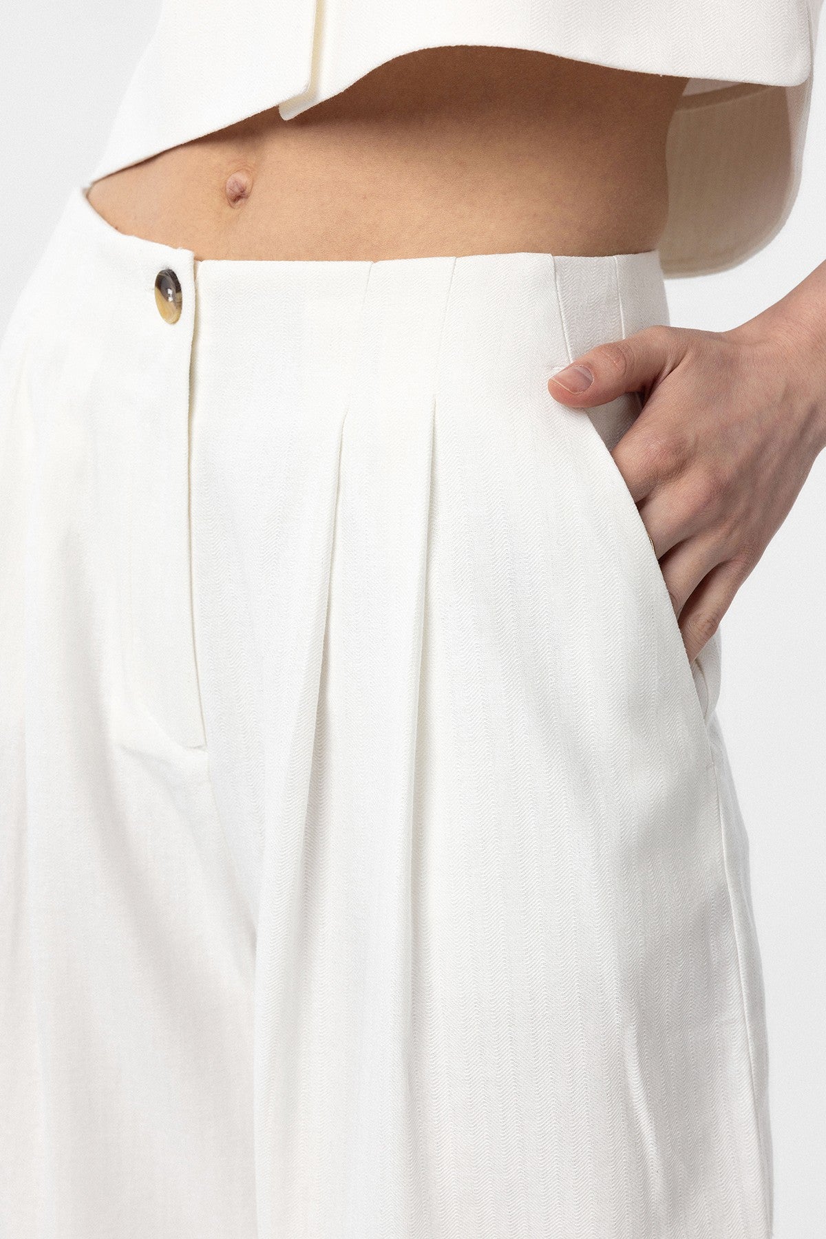 Antioch Women's Linen-Blend Culottes