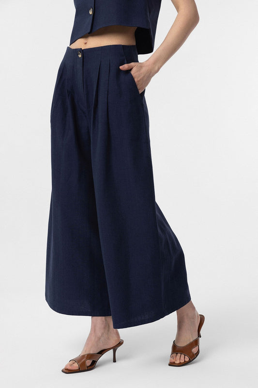 Antioch Women's Linen-Blend Culottes