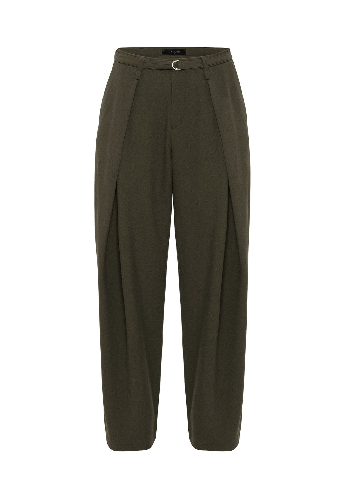 Antioch Women's Arched-Waist Pleated Pants