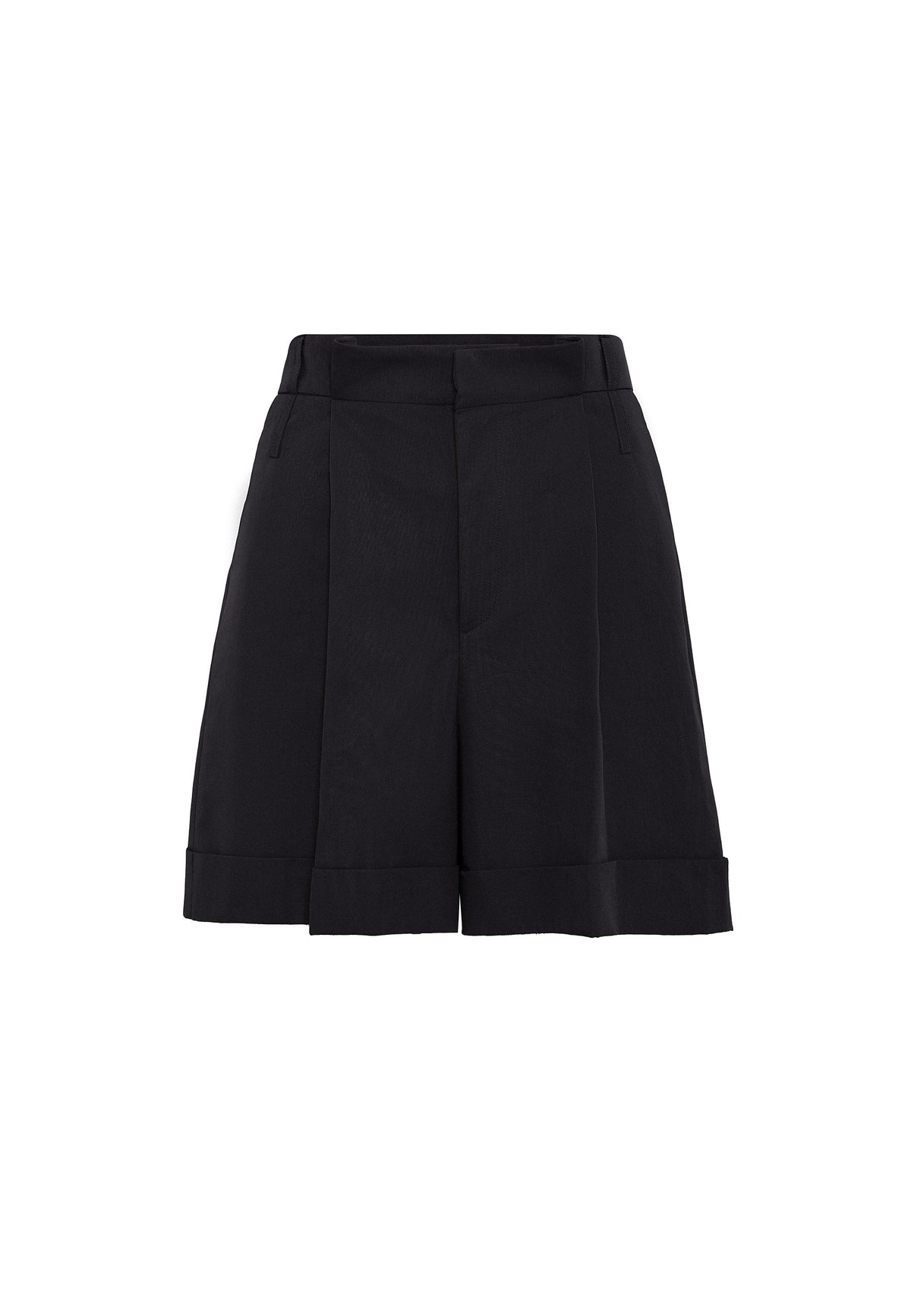 Antioch Women's High-Waisted Bermuda Shorts with Pockets