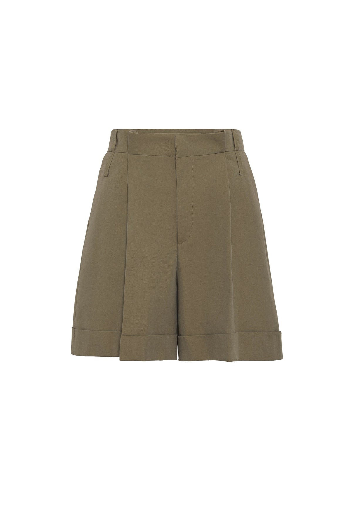 Antioch Women's High-Waisted Bermuda Shorts with Pockets
