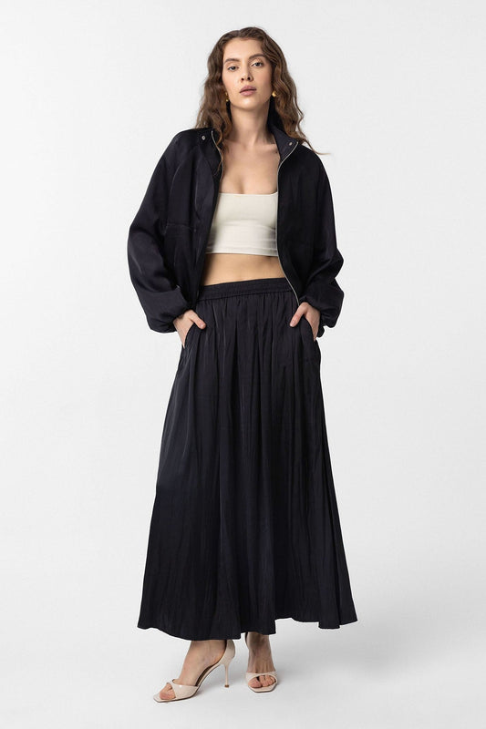 Antioch Long, Flowy, Pleated Women's Skirt