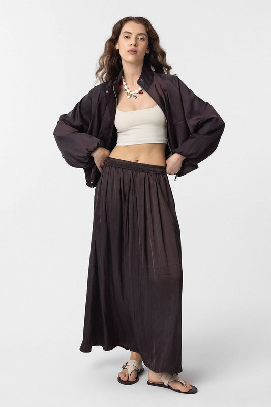 Antioch Long, Flowy, Pleated Women's Skirt