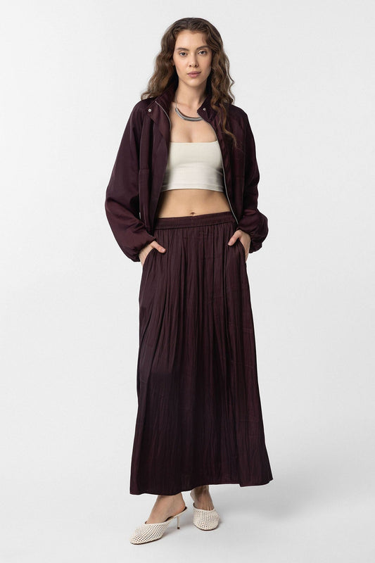 Antioch Long, Flowy, Pleated Women's Skirt