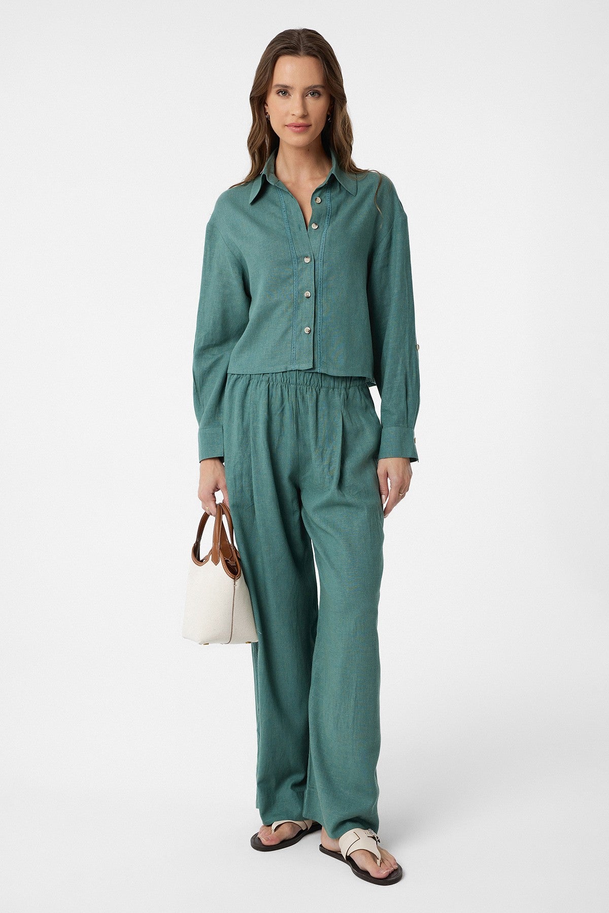 Antioch Women's Pants with Striped Details