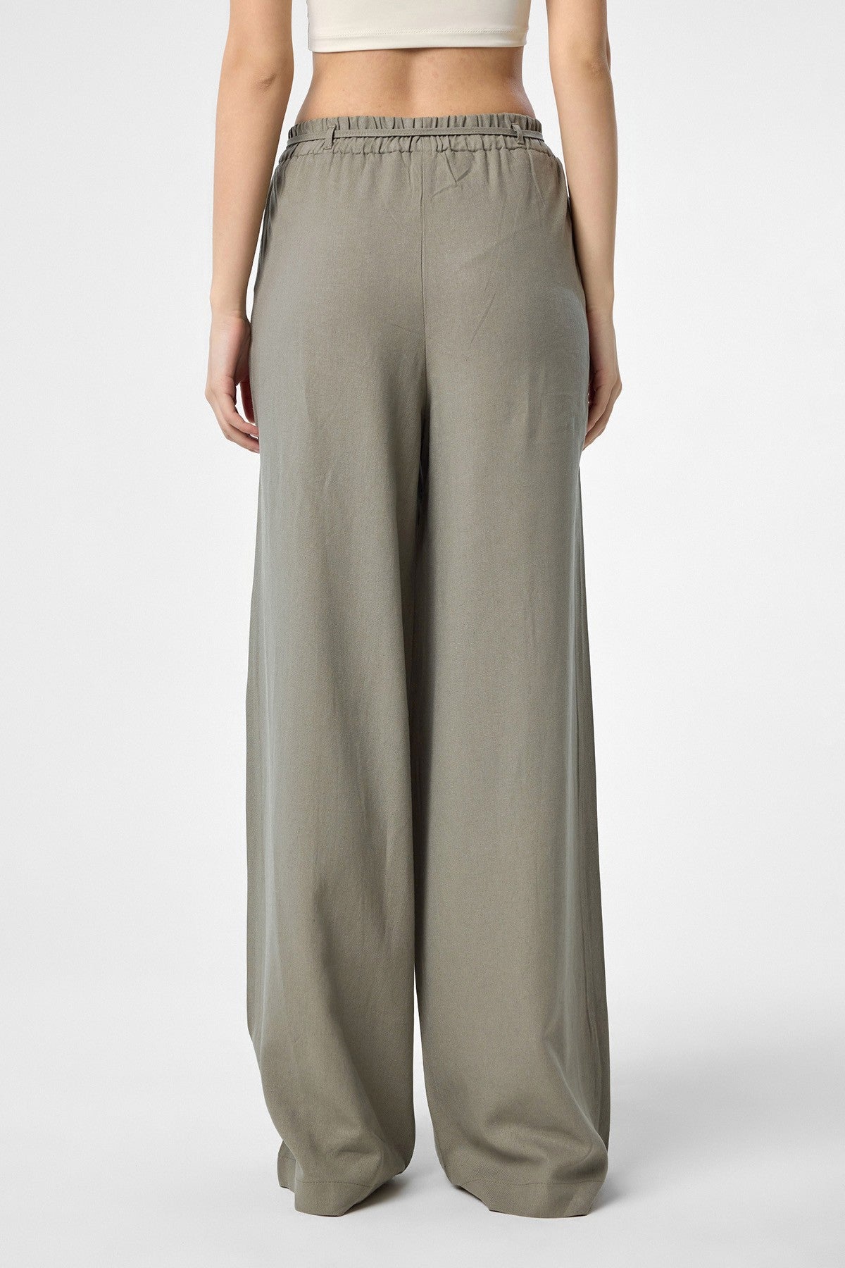 Women's Linen-Blend Pants