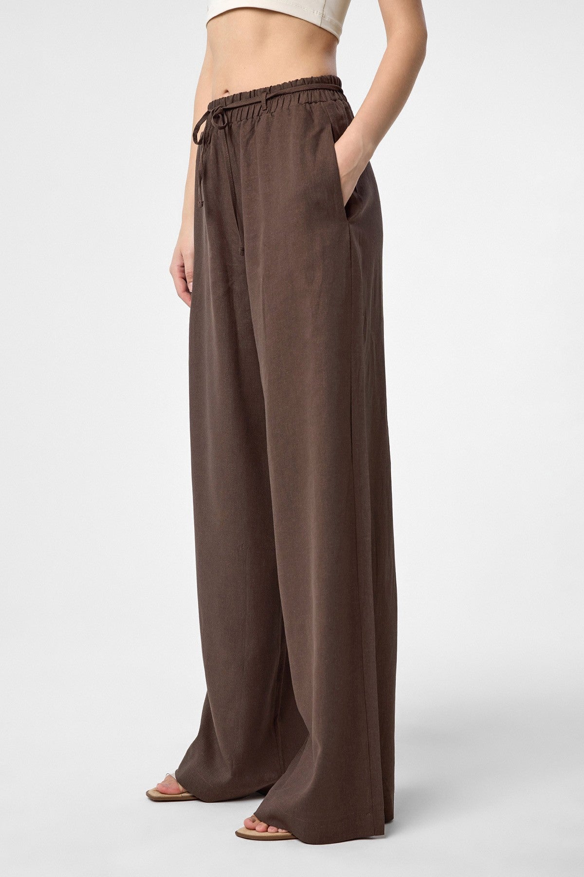Women's Linen-Blend Pants