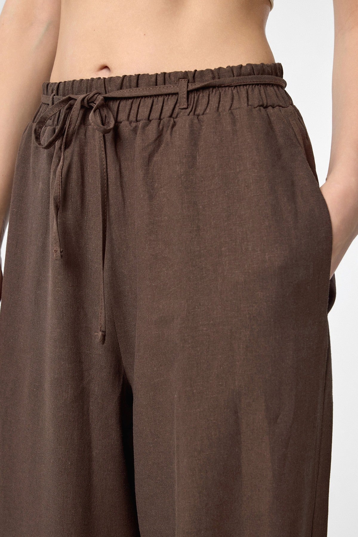 Women's Linen-Blend Pants