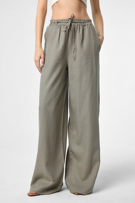 Women's Linen-Blend Pants
