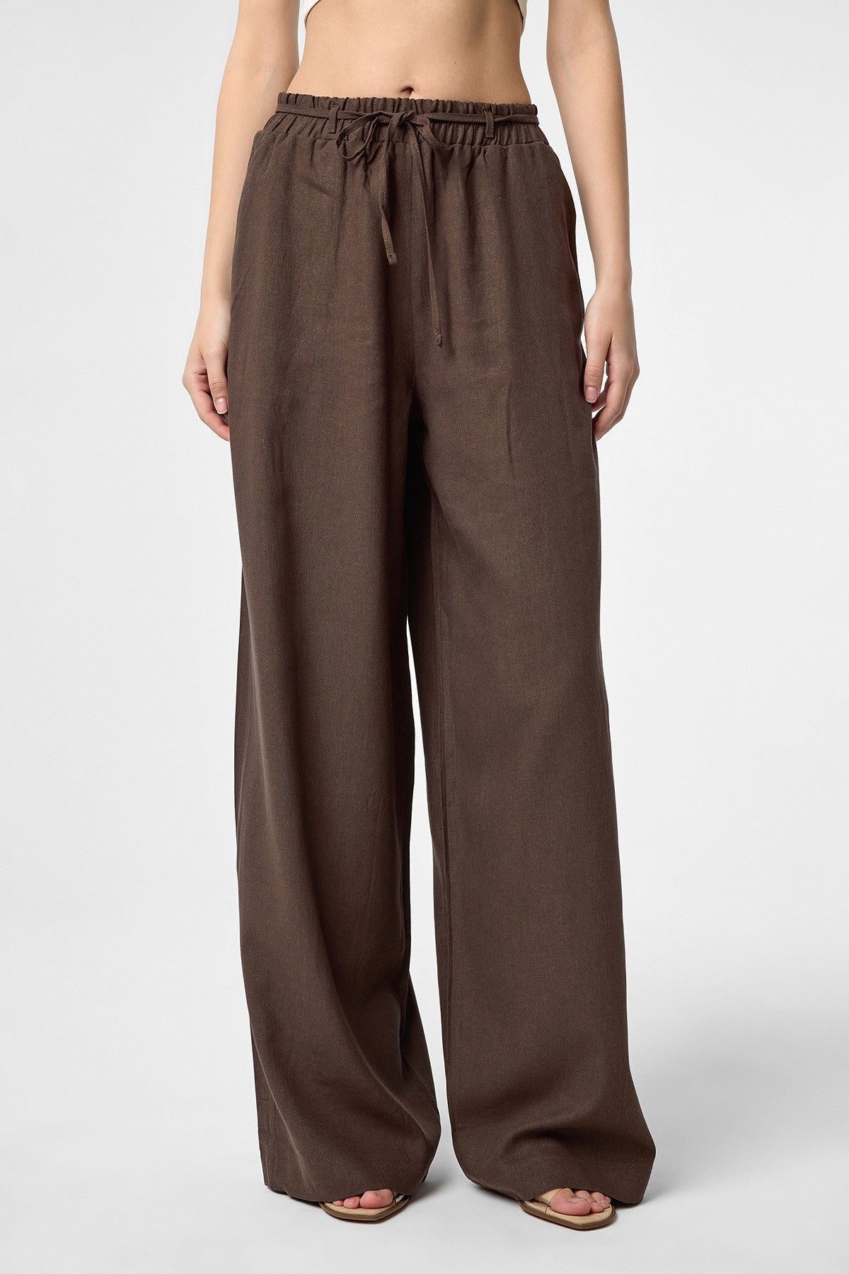 Women's Linen-Blend Pants