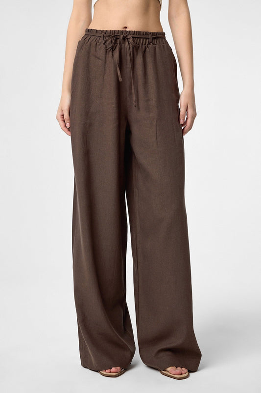 Women's Linen-Blend Pants