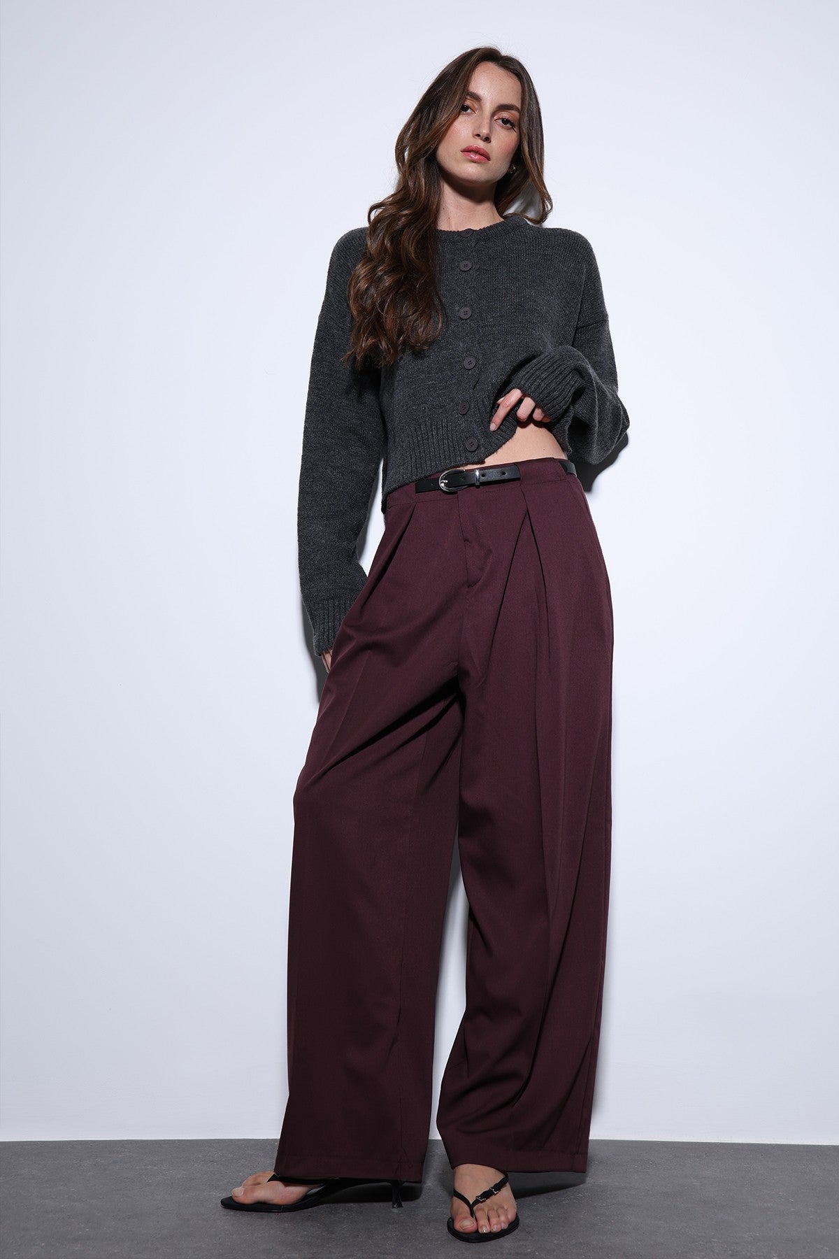 Antioch Pleated Wide-Leg Women's Pants