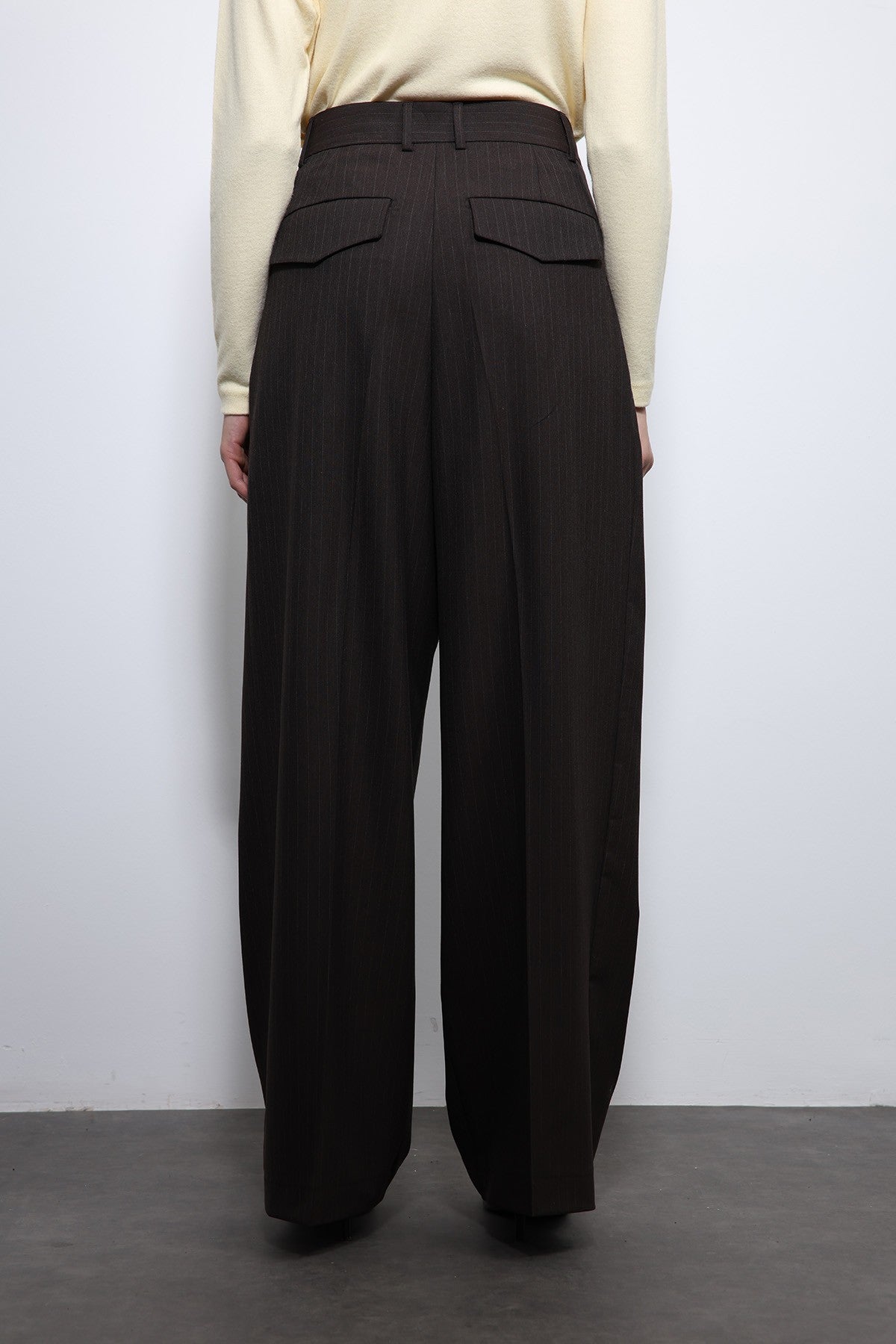 Antioch Striped Wide-Leg Pants