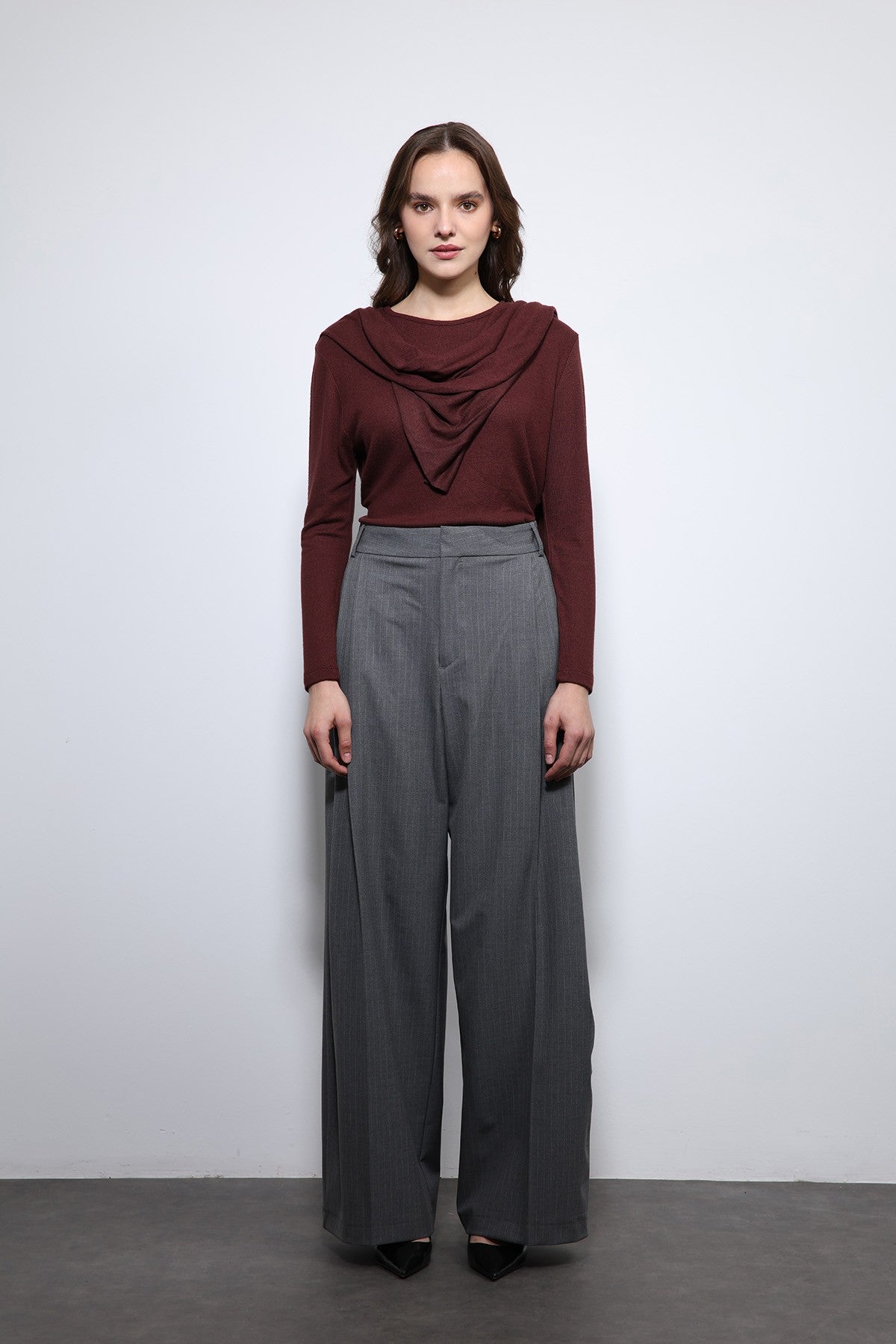 Antioch Striped Wide-Leg Pants