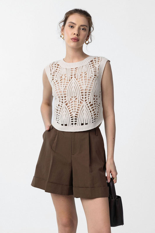 Antioch Knit-Detail Women's Vest