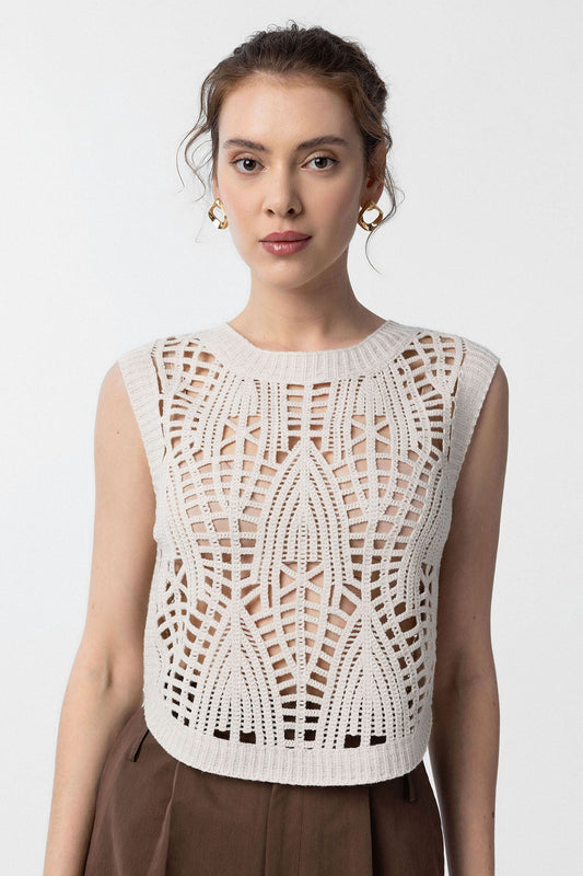 Antioch Knit-Detail Women's Vest