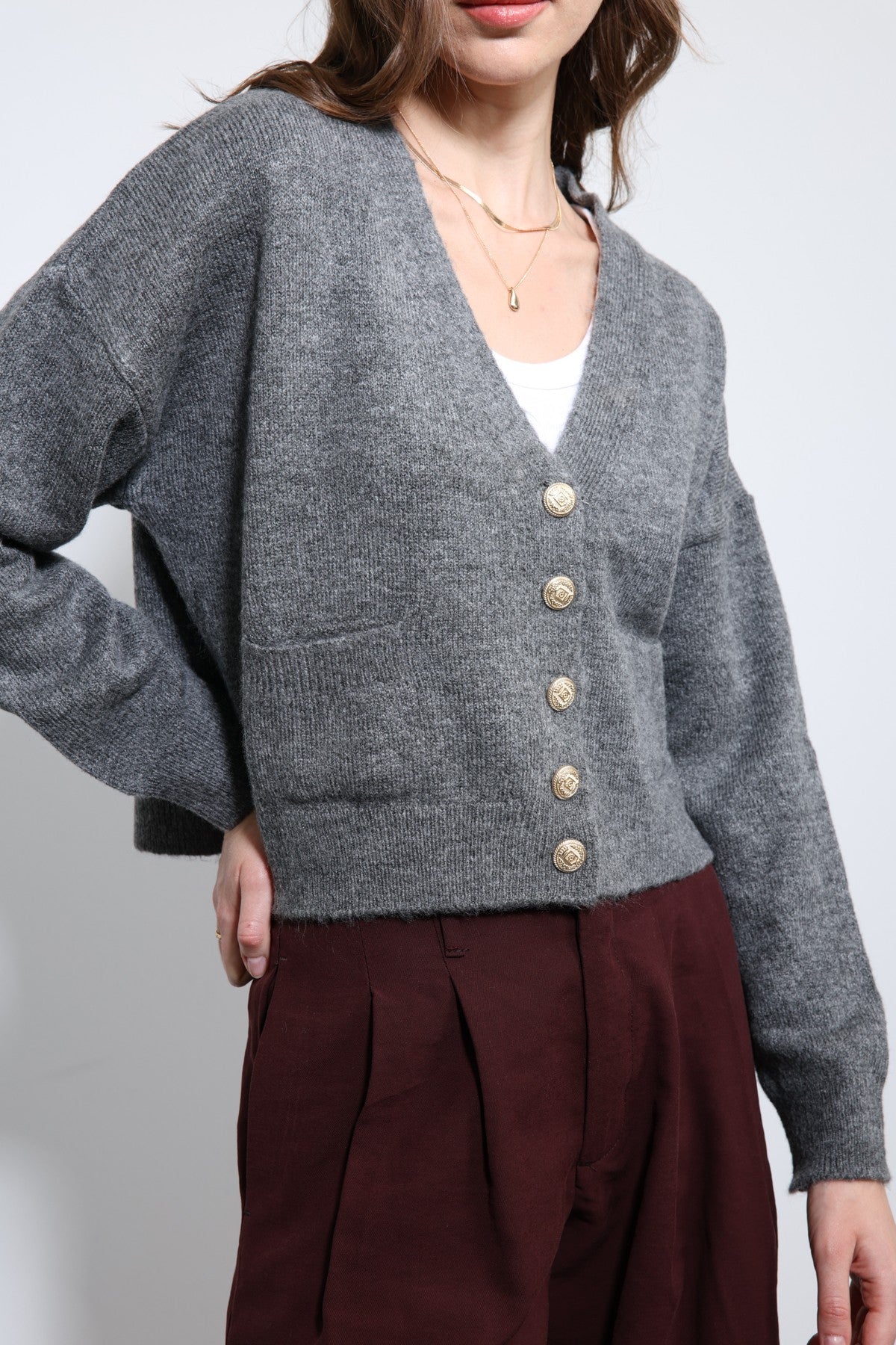 Antioch Wool-Blend Cardigan