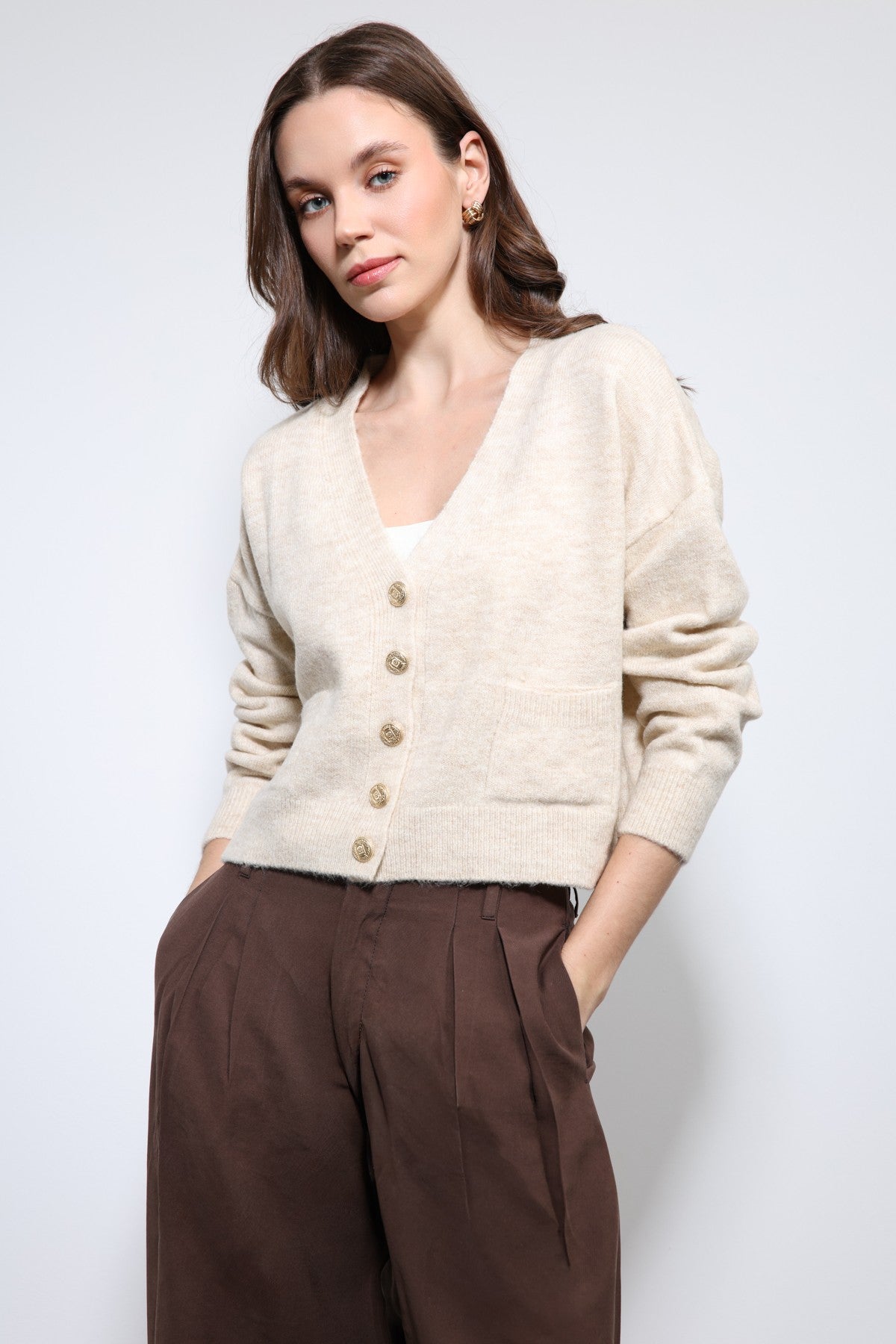Antioch Wool-Blend Cardigan