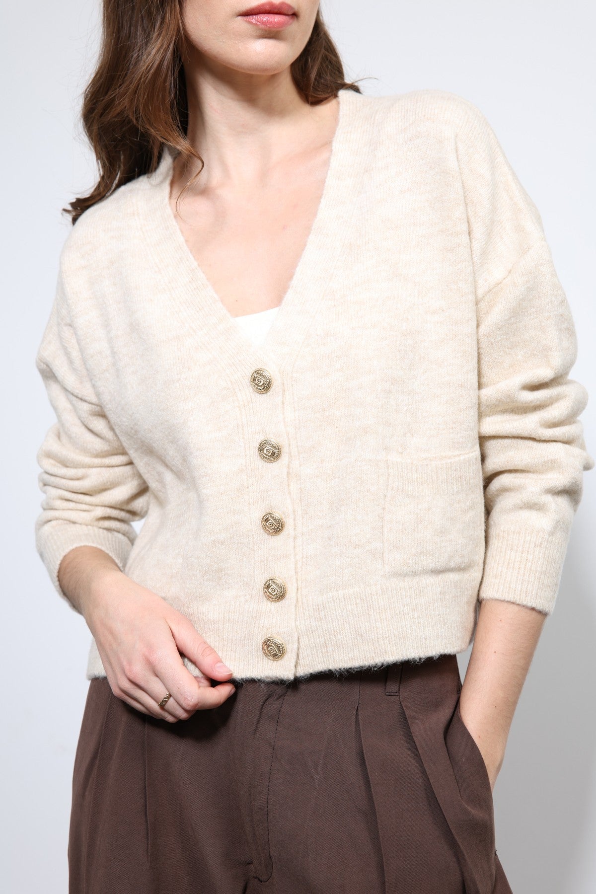 Antioch Wool-Blend Cardigan