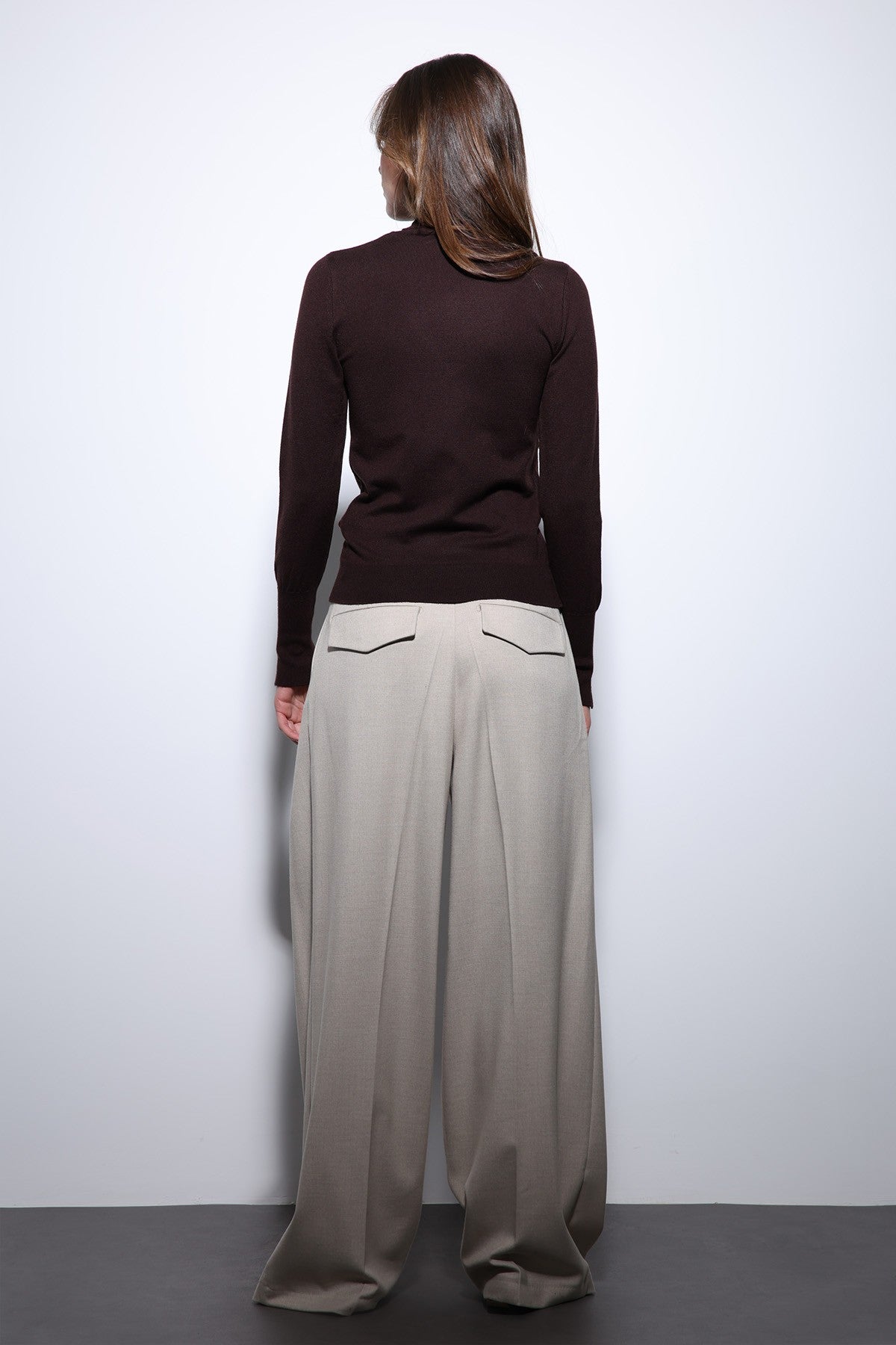 Antioch Stand-Up Collar Knit Sweater