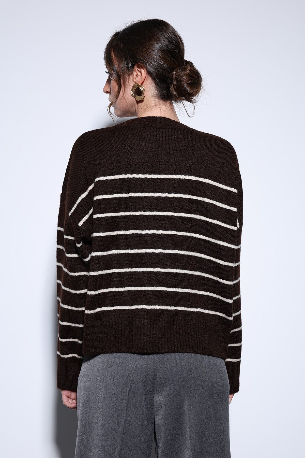 Antioch Striped Knit Sweater