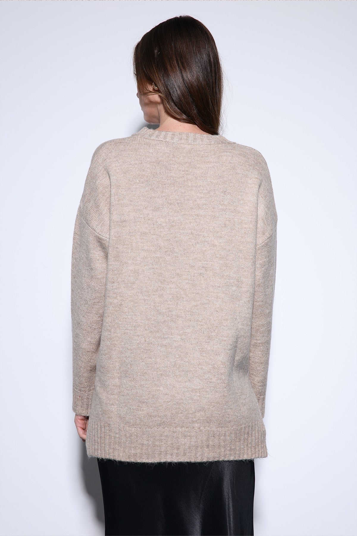 Antioch Women's Sweater with Slit Detail